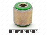 Control arm silent block, rear suspension (pressed-in)., Código de product 1-06-7021, Poliuretano, Imagen №1