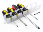 Screwdriver holder (wall attachment), Código de product 56-00-014, Poliuretano, 2mm transparente, Imagen №1