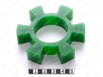 Вставка упругой муфты D80 x d40 x H16,5, Código de product 33-01-1687, Poliuretano, PU54/M80/зеленый, Imagen №1