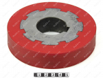 Ролик D 140 x d 88 x H 30 (восстановление), Código de product 333-01-978, Poliuretano, PU54/K65/красный, Imagen №1