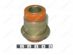 Control arm silent block, front suspension., Código de product 17-06-002, Poliuretano, PU54/M71/naranja, Imagen №1