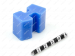 Elastic element for N-Upex, N-Flex coupling (compatible), size 180, Código de product 33-99-9009, Poliuretano, PU54i/K87/синий, Imagen №1