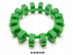 POLY-NORM 110 вставка муфты KTR, эластичная, Código de product 33-99-9066, Poliuretano, PU54i/K80/темно-зеленый, Imagen №1