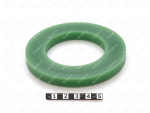 Ролик D 100 x d 61 x H 9,5, Código de product 33-01-1485, Poliuretano, PU54/M80/зеленый, Imagen №1