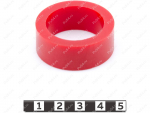 Anillo de poliuretano D 41,5 x D 31 x H 15,5, Código de product 33-01-1168, Poliuretano, PU54/K55/rojo, Imagen №1