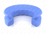 Уплотнение VL-150 135х148х10,5 VL-ring 150 PU, SKF 150 VL R (401502), 150 VR3, Código de product 70-08-910105, Poliuretano, PU54/M87/синий, Imagen №1