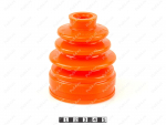 CV-joint dust boot (inner), front suspension (NTN), Código de product 3-05-006, Poliuretano, PU54/E72/rojo, Imagen №1