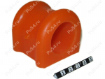 Stabilizer bushing, front suspension, D =35.5 mm, Código de product 19-01-350, Poliuretano, PU54i/K72/темно-оранжевый, Imagen №1