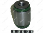 Panhard rod silent block, rear suspension, mount, pressed-in, Código de product 40-06-0041, Poliuretano, Imagen №1