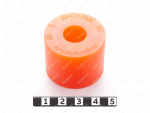 Амортизатор D 38 x d 12,5 x H 30, Código de product 33-01-1630, Poliuretano, PU54/M72/оранжевый, Imagen №1