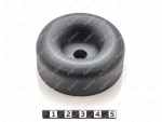 Ножка приборная D 64 x d 9,5 x h 25,4, Código de product 33-99-9038, Poliuretano, черный капролон с графитом, Imagen №1