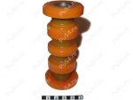 Spring silent block, coupling link, rear suspension, Código de product 26-06-013, Poliuretano, Imagen №1