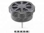 Manija de sujeción de octagonal (8 lóbulos, M8 tornillo), Código de product 36-00-006, Poliuretano, PU54/M80/negro, Imagen №1