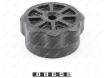 Manija de sujeción octagonal (8 vigas, M10 tuerca, acero inoxidable), Código de product 36-00-0052, Poliuretano, PU54/M80/negro, Imagen №1