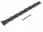 Fixing strap (8 rings)., Código de product 33-17-006-08, Poliuretano, PU54/M71/negro, Imagen №1