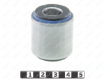 Casquillo del amortiguador de suspensión delantera, OD=35,2mm (KAYABA) presionado, Código de product 1-06-2361, Poliuretano, PU54/M87/azul, Imagen №1