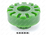 Spring spacer, rear suspension (lift +20 mm), Código de product 25-12-0042, Poliuretano, PU54/M80/зеленый, Imagen №1