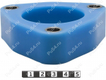 Front shock absorber strut spacer, 30 mm, Código de product 26-12-0033, Poliuretano, Полипропилен со втулками серый, Imagen №1