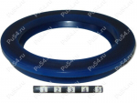 Polyurethane ring, Código de product 33-01-818, Poliuretano, PU54/K87/azul, Imagen №1