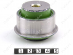 Upper control arms silent blocks, front suspension (instead of ball-joint), Código de product 7-06-1541, Poliuretano, PU54/M80/verde, Imagen №1