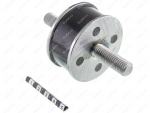 Cojín compresor D 60 x H 100, Código de product 33-12-021, Poliuretano, PU54/M71/negro, Imagen №1