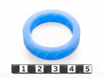 Манжета 38,3*28,3*8,5, Código de product 33-78-423, Poliuretano, PU54/M87/синий, Imagen №1