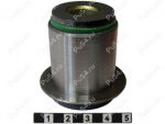 Control arm lower silent block, front suspension (pRESSED-IN)., Código de product 7-06-3141, Poliuretano, Imagen №1