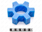 Piñón de acoplamiento elástico 65*30*20, Código de product 33-01-1049, Poliuretano, PU54/M87/azul, Imagen №1