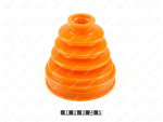 CV-joint dust boot (inner), Código de product 1-05-1441, Poliuretano, PU54/M71/naranja, Imagen №1