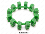 POLY-NORM 90 вставка муфты KTR, эластичная, Código de product 33-99-90615, Poliuretano, PU54/M80/зеленый, Imagen №1