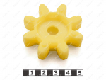 Эластичный элемент муфты ROTEX GS, аналог ROTEX GS 24, Código de product 33-99-9232, Poliuretano, PU54/M95/желтый, Imagen №1