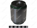 Low front control arm silent block, rear suspension (hub), pressed-in, Código de product 4-06-3421, Poliuretano, Imagen №1