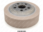 Колесо D 250 x d 200 x H 70 (восстановление), Código de product 333-01-1032, Poliuretano, PU54/K92/бежевый, Imagen №1