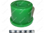 Spring shackle bushing, rear suspension, Código de product 29-10-035, Poliuretano, PU54i/K80/темно-зеленый, Imagen №1
