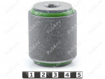 Hub silent block, rear suspension, pressed-in, Código de product 4-06-6051, Poliuretano, PU54/M80/verde, Imagen №1