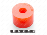 Вставка упругой муфты 45 х 15 х 30, Código de product 33-01-1796, Poliuretano, PU54/M72/оранжевый, Imagen №1