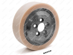 Колесо D 230 x d 184 x H 75 (восстановление), Código de product 333-01-1002, Poliuretano, PU54/K92/бежевый, Imagen №1