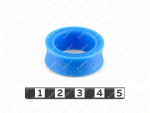 Panhard rod bushing, front suspension (mid), Código de product 1-11-1405, Poliuretano, PU54/M87/синий, Imagen №1