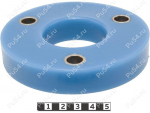 Front shock absorber strut spacer, 20 mm, Código de product 7-12-0302, Poliuretano, Полипропилен со втулками синий, Imagen №1