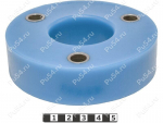 Front shock absorber strut spacer, 30 mm, Código de product 7-12-0303, Poliuretano, PU54/M87/azul, Imagen №1
