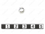 Screw nut М.5 DIN 934 zinc, Código de product 0-75-045, Poliuretano, Imagen №1