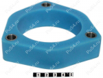 Rear shock absorber strut spacer, 30 mm, Código de product 1-12-1613, Poliuretano, Полипропилен со втулками серый, Imagen №1