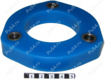 Shock absorber strut spacer, front suspension, 20 mm, Código de product 4-12-0212, Poliuretano, Полипропилен со втулками синий, Imagen №1