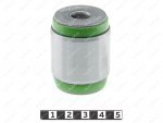 Control arm silent block, rear suspension, pressed-in, Código de product 3-06-8901, Poliuretano, PU54/M80/verde, Imagen №1