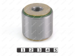 Lateral control arm silent block, rear suspension (body), pressed-in, Código de product 22-06-28791, Poliuretano, PU54/M80/зеленый, Imagen №1