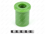 Spring upper bushing , rear suspension, Código de product 26-10-001, Poliuretano, PU54/M72/оранжевый, Imagen №1