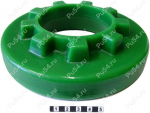Spring spacer, rear suspension (lift +20 mm), Código de product 1-12-1712, Poliuretano, PW54/K80/светло-зеленый, Imagen №1