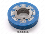 Ролик D155 x d88 x H 38 (восстановление), Código de product 333-01-1123, Poliuretano, PU54/M87/синий, Imagen №1