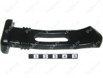 Snowmobile hood strap., Código de product 50-00-033, Poliuretano, PU54/M71/negro, Imagen №1