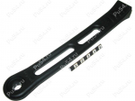 Snowmobile hood strap., Código de product 50-00-042, Poliuretano, PU54i/K80/черный, Imagen №1